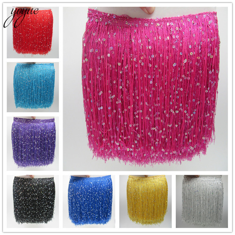 YOYUE 1Yard 20CM Long Polyeste - Fringe Ribbon Sewing ulasan dan harga