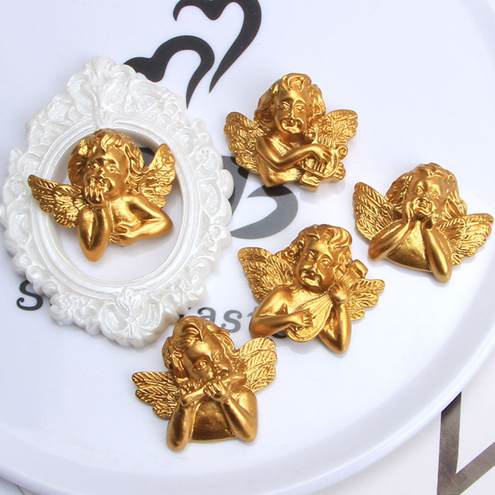 15pcs Resin Angel Accessories  - Craft Embellishment ulasan dan harga