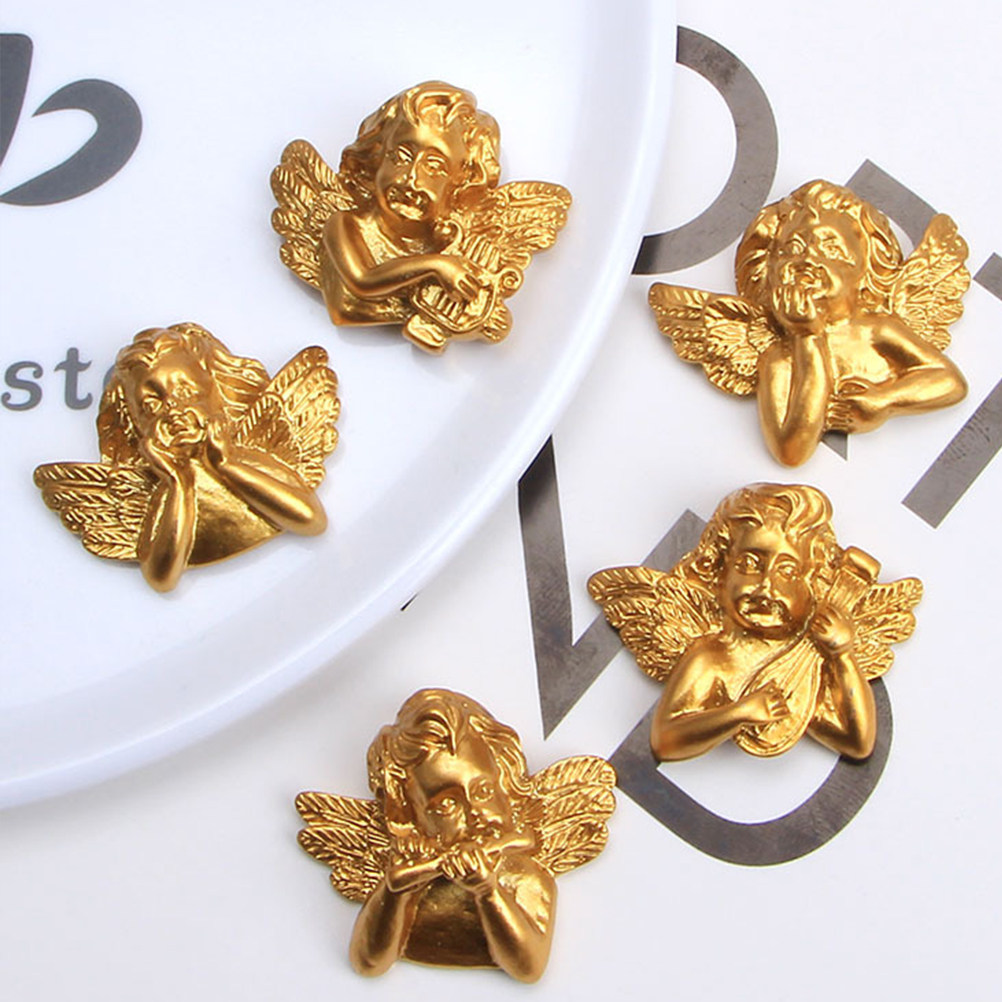15pcs Resin Angel Accessories  - Craft Embellishment ulasan dan harga