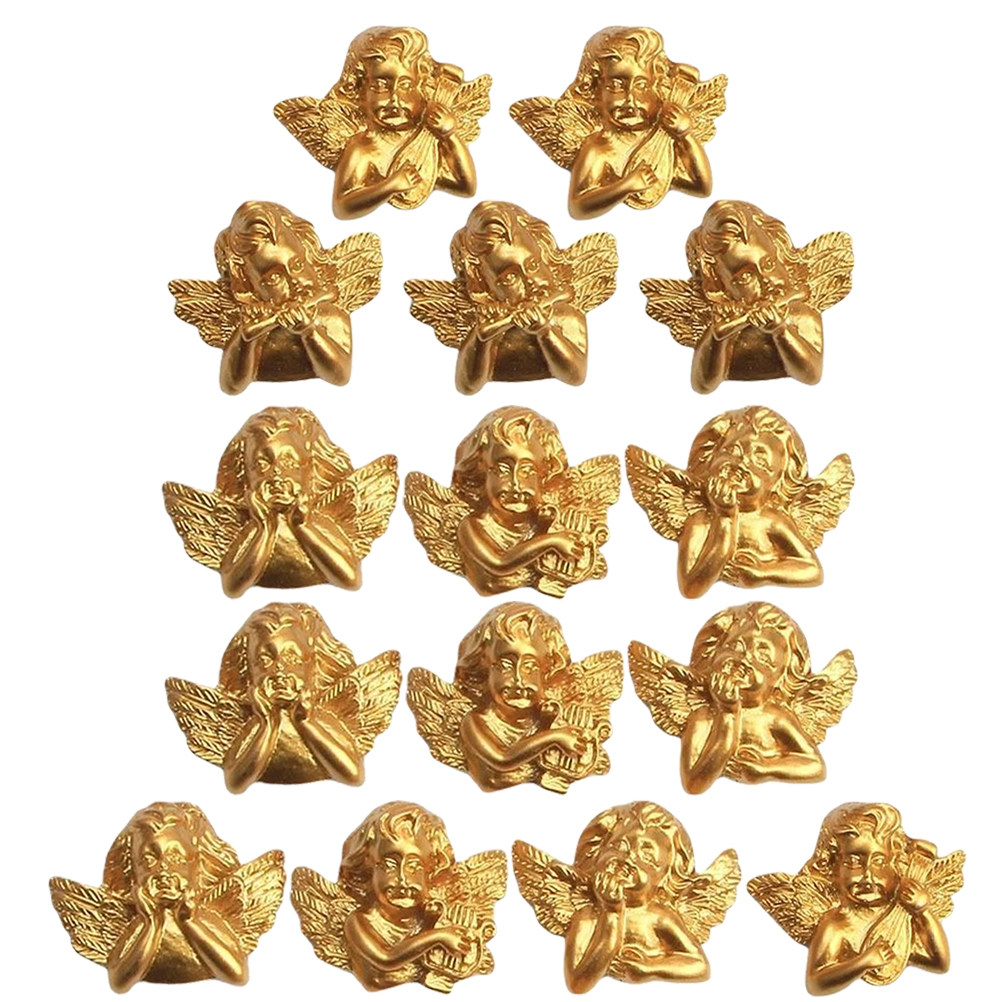 15pcs Resin Angel Accessories  - Craft Embellishment ulasan dan harga