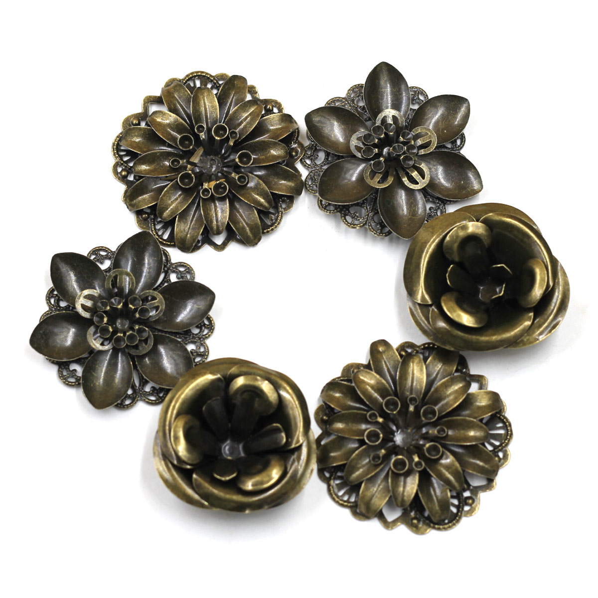 6Pcs Embellishments Combinatio - Craft Embellishment ulasan dan harga